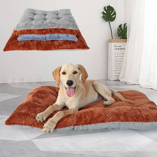 Pet Dog Bed Warm Winter Pets Puppy House Beds For Small Medium Large Dogs Cats Kennel Sofa Dog Mat Cushion Blanket Cama Perro