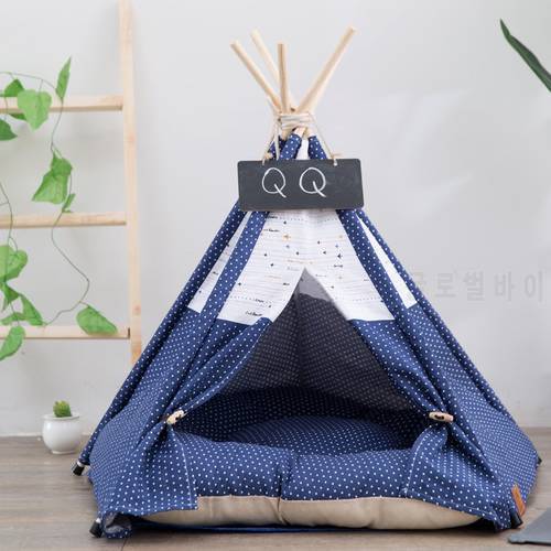 Portable Foldable Pet Dog Tent House Breathable Pet Cat House Cat Small Dog Tent House Pet Supplies Travel Outdoor Pets Cushion