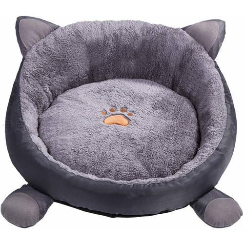 Pet supplies cat litter removable and washable kennel four seasons universal plus velvet dog pad cat bed house