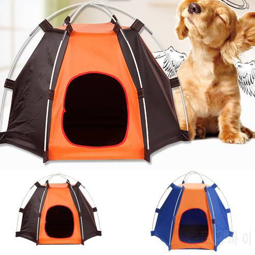 Windproof And Breathable Portable Pet Tents Nest Yurt Waterproof Detachable Cat Tent Dog Tent Pet Outdoor Supplies Dropshipping