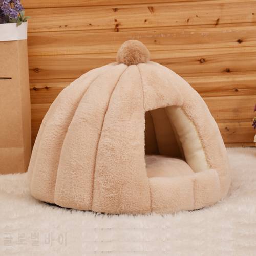 Pet Cat Bed Dog Bed Winter Warm Cat House Puppy Pet Pad Cat Litter Soft Foldable Cat Hole Cute Sleeping Pad Indoor Pet Supplies