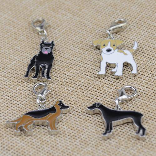 Dog Tags Engraved Cat Puppy Pet ID Name Dog Collar Tag Pendant 5 Styles Dog Shape Pet Accessories