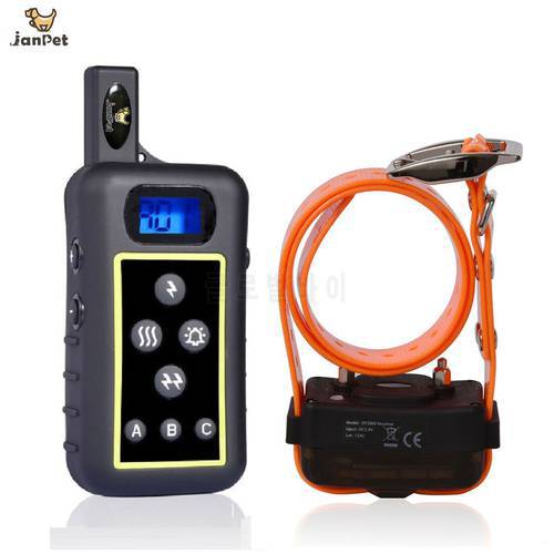 JANPET Dog Training Collar with Remote Train up to 3 Dogs at Once 10 Levels of Shock 2000M Range Waterproof Dog Shock Collar