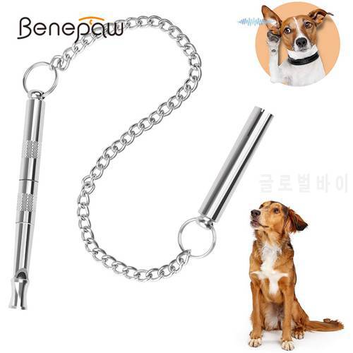 Benepaw Professional Ultrasonic Dog Whistle Adjustable Pitch Effective Stop Barking Training Device Pet Silent Bark Control