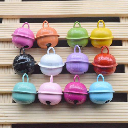 1Pcs Colour Pet Cat Dog Bell Collar Accessories Party Decoration Pendant 22mm Candy Color Bells DIY Pet Toy Cheap Wholesale