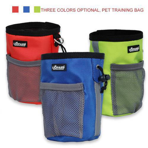 Pet Dog Training Pouch Treat Bags Pet Feed Pocket Pouch Puppy Reward Waist Bag Agility Bait Training Bags Waist Storage