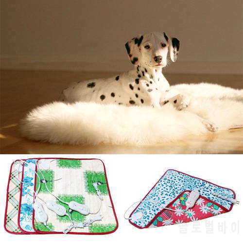 NEW 1pcs 220V Pet Electric Heating Blanket Cat Electric Heated Pad Anti-scratch Dog Heating Mat Sleeping Bed For Autumn Winter