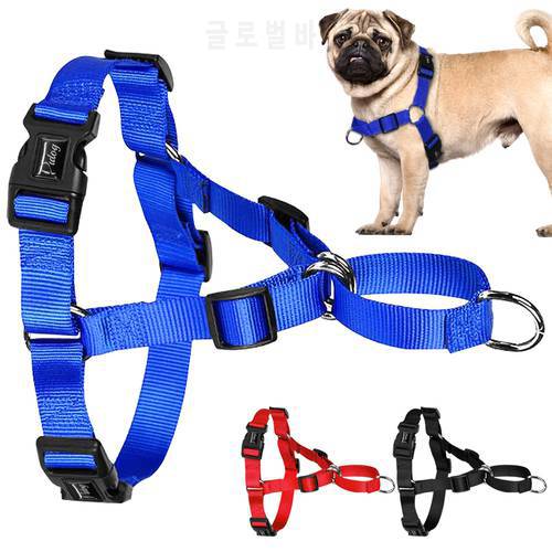 No Pull Pet Harness Nylon Dog Training Harness No Choke Stop Pulling for Medium Large Dogs Walking Pitbull S M L XL Pet Product