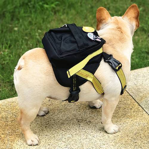 Pug Harness for Chihuahua Backpack Bichon Frise School Bag Harness LC0149