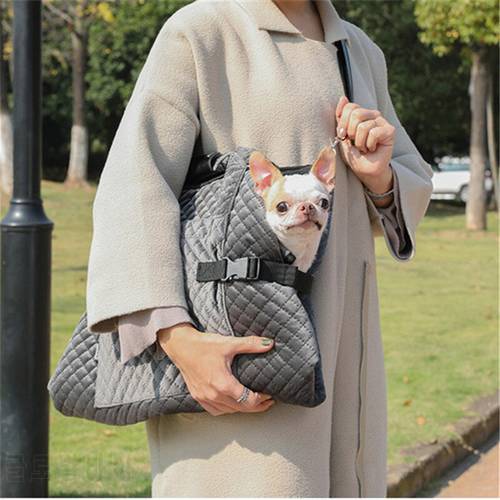 Carrier for Dogs Fashion Portable Dog Bag for Small Dogs Diamond Quilted Pet Carrier Blanket Soft Carrier Bag for Chihuahua York