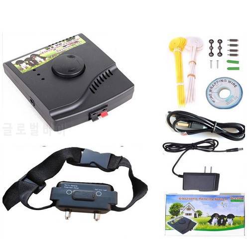 Waterproof Underground Electronic Dog Fence Dog Training Collars Shock Collar Pet Containment System with Electric Transmitter