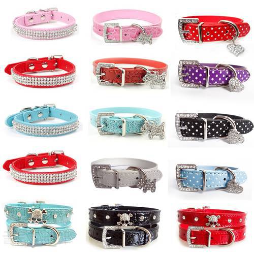 Dog Collars Pet Collars for Small Dog Puppy Pet Buckle Dogs Leads Neck Strap Animal Pet Supplies Accessories Leash and Harnesses
