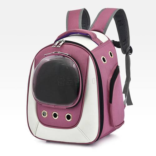 Pet Cat Backpack Carrier Dogs Carrying Handbag Outdoor Travel carrying for Pet Products Space Capsule Bubble Breathable Bags