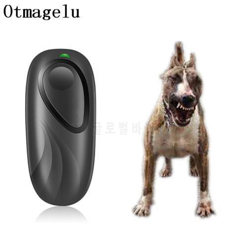 Dog Repeller Supplies Portable Strong Ultrasonic Dog Chaser Stop Animal Attacks Personal Defense Infrared Dog Drive Dog Training