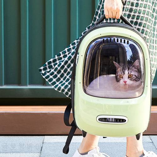 New out cat backpack air box portable cabin backpack backpack transparent ventilation, cat supplies