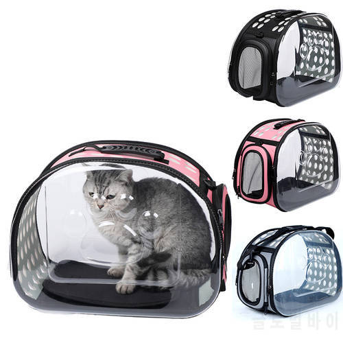 1-Pet Dog Cat backpack Travel cat carrier Double Shoulder Bag Space Capsule Cat Backpack for Bag Small Pet Handbag Cat carrying