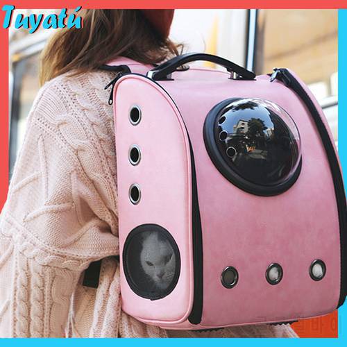 Pet Cat Bags for Cats Kitty Cat Backpack Window Bag Cat Carrier Capsule Great Ball Bags for Cats Kitten Outdoor Pet Mochila Gato