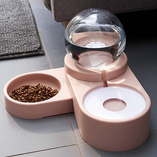 Double Automatic Water Pet Bowl for Dogs Bowl Variable Corner Dog Cat Bowl Automatic Pet Dog Cat Water Dispenser Pet Supplies