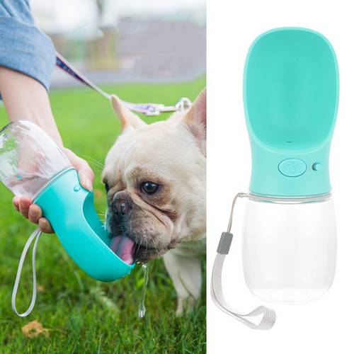 3Pc/lots Portable Dog Water Bottle Travel Puppy Cat Drinking Bowl Outdoor Pet Water Dispenser Feeder for Dogs Cats