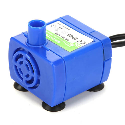 USB Interface Unique Designed Blue Pump DR-DC160 With Led Blue Light For Pet Automatic Water Dispenser shipping
