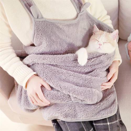 Multiple Function Cat Carrier Bag Soft Comfortable Cat Dog Sleeping Bag Apron Travel outdoor Cats Pet Supplies Dropshipping