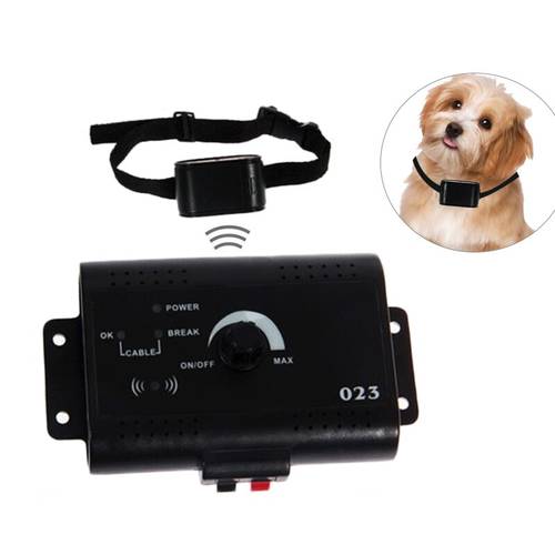 Safety Dog Electric Fencing System Training Collar Fence Waterproof Pet Dog Electronic Training Collar Buried