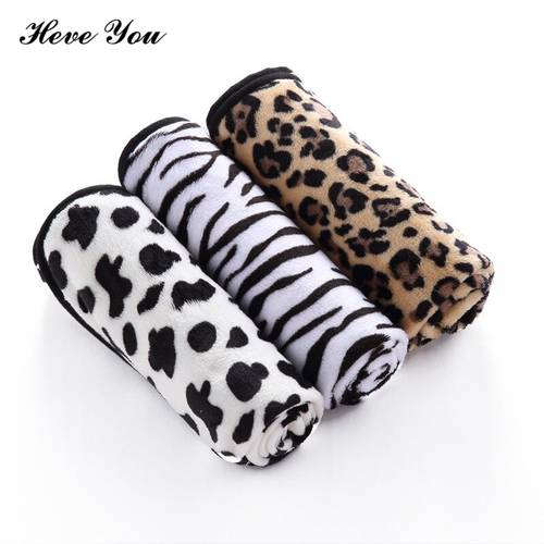 Heve You Bed Blankets 3 Color Super Soft Pet Sleeping Warm Cow Leopard Zebra Print Dog Cat Puppy Blanket Beds Pet Dog Mat Towel