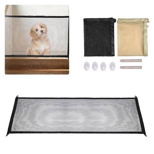 Pet Fences Gate Portable Durable Folding Safe Guard Indoor and Outdoor Protection Isolation Net for Dogs Cat Dropship