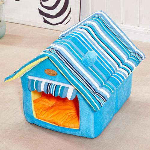 1PC Pet Dog Bed Sofa House For Cat Dogs House Soft Dog Nest Kennel For Puppy Cat Plus Size Small Medium Large Dogs Pet