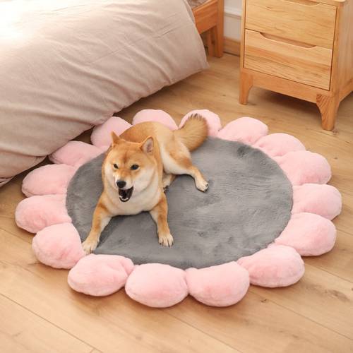 Pet Kennel Dog Bed Sofa Mat Sleeping Washable Cat House Beds for Large Small Medium Bulldog Frances Mats Dogs Plush Supplies