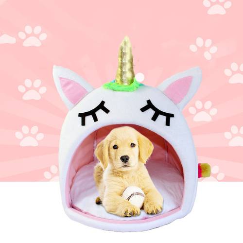 Manlin Catches Pet Kennel Kennel Cat Kennel Large and Small Kennel Hamster Kennel Unicorn Modeling Kennel Dog Beds