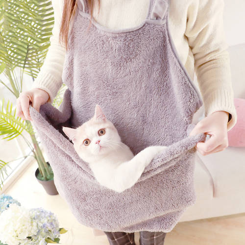 Cat Bag Soft Comfortable Portable Pet Carrier Bag Sleeping Bag Apron Travel Outdoor Cats Pet Supplies For Cat And Dog