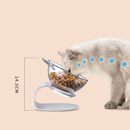 Single Bowls With Raised Stand Food And Water For Cats Dogs Feeders Non-slip Cat Bowl Feeding Pet Supplies