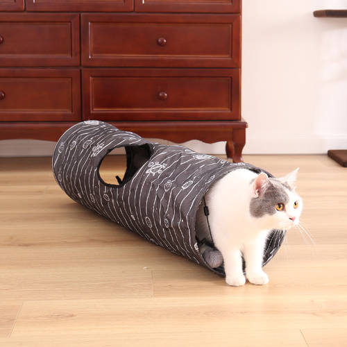 Pet Cat Tunnel Toy Cat Play Tube With Ball Collapsible Kitten Dog Toy Puppy Rabbit Play Cat Tunnel Tube Cat Toy for Small animal