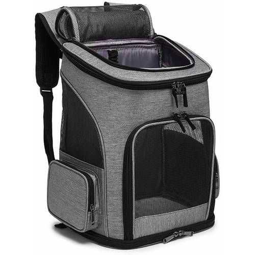 Dog Bag Breathable Dog Backpack Large Capacity Cat Carrying Bag Portable Outdoor Travel Pet Carrier Dog Bags for Large Dogs