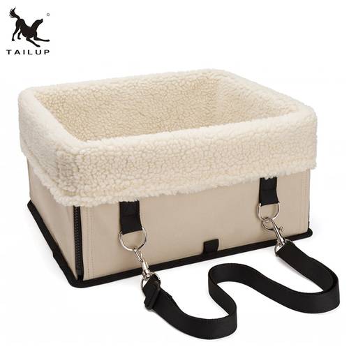 TAILUP 2018 Hot Sale Foldable Dog Bag Pet Booster Car Safety Seat Carrying Puppy Cat Waterproof Oxford Liner Plus Size