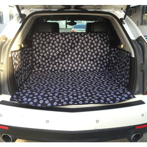 Pet Dog Car Seat Cover Dual-Use Soft SUV Waterproof Dog Car Trunk Mat Pet Barrier Protect Car From Spills And Pet Nail Scratches