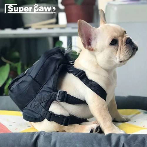 Fashion Pet Backpack Carrier Without Leash Pets Bag Adjustable Cute Bags For Puppy Small Medium Dogs French Bulldog TTB01