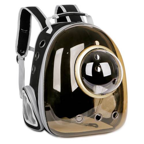 Portable Cat Carrier Bag Astronaut Window Bubble Carrying Travel Bag Breathable Avoid light Transparent Pet Backpack Capsule