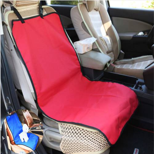 Water-proof Pet Dog Car Co-pilot Pet Seat Carriers Car Rear Back Mat Puppy Travel Blanket Cat Auto Seat Covers Cushion Mats