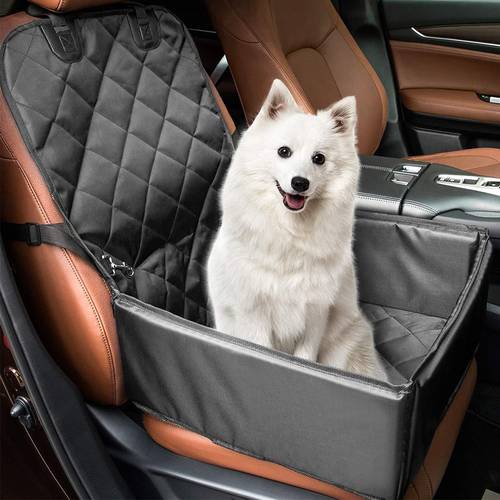 Lanke Dog Car Seat Cover bag Waterproof Anti-dirty Seat Mat Dog Safe House Protector (Excluding metal buckles and seat belt)