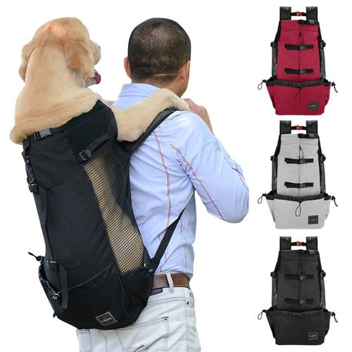 Portable Dog Carrier Bag Pet Shoulder Travel Backpack For Hiking Cycling Outdoor Carrier Bags For Dogs French Bulldog Pug