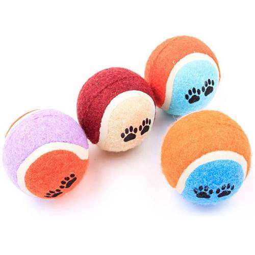 Mini Small Dog Toys For Pets Dogs Chew Ball Puppy Dog Ball For Pet Toy Puppies Tennis Ball Dog Toy Ball Pet Products