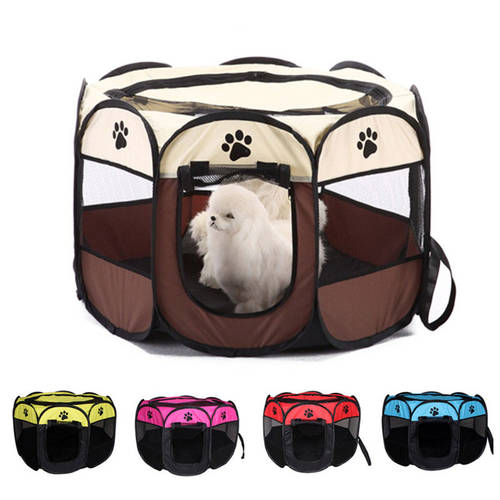 Dog Crate Delivery Room Portable Outdoor Kennels Fences Pet Tent Houses For Small Large Dogs Foldable Playpen Indoor Puppy Cage