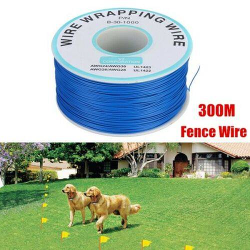 300M Wire Cable for Underground Electric Dog Fencing System InGround Electric Dog Fence Shock Collar Dog Training 023/227/227B