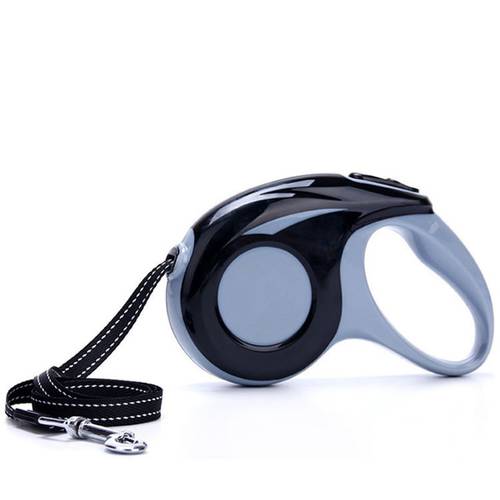 No Tangle Reflective Nylon Ribbon Retractable Dog Leash for Walking Small Medium Large Breed Dogs Automatic Extendable Pet Leads