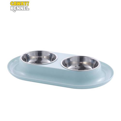 CAWAYI KENNEL Dog Feeder Drinking Bowls for Dogs Cats Pet Food Bowl Comedero Perro Miska Dla Psa Gamelle Chien Chat Voerbak Hond