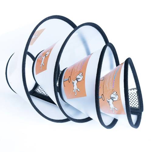 Pet Guard Ring Cat Dog Anti-Bite Collar Beauty Protective Shield Cover Safety Adjustable Dog Collar Pet Supplies