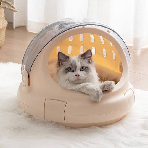 Portable Travel Pet Carrier Bubble Handbag for Dog and Cat Dome Airline Approved Space Capsule Outdoor Breathable Pet Bag