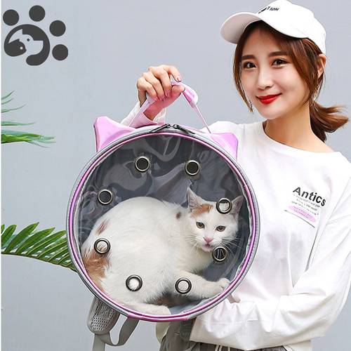 Pet Carrier for Cat Carrying Backpack for Cats Capsule Windows Bag Cats Carrying for Cats Cage Pet Products for Cats Travel Bag